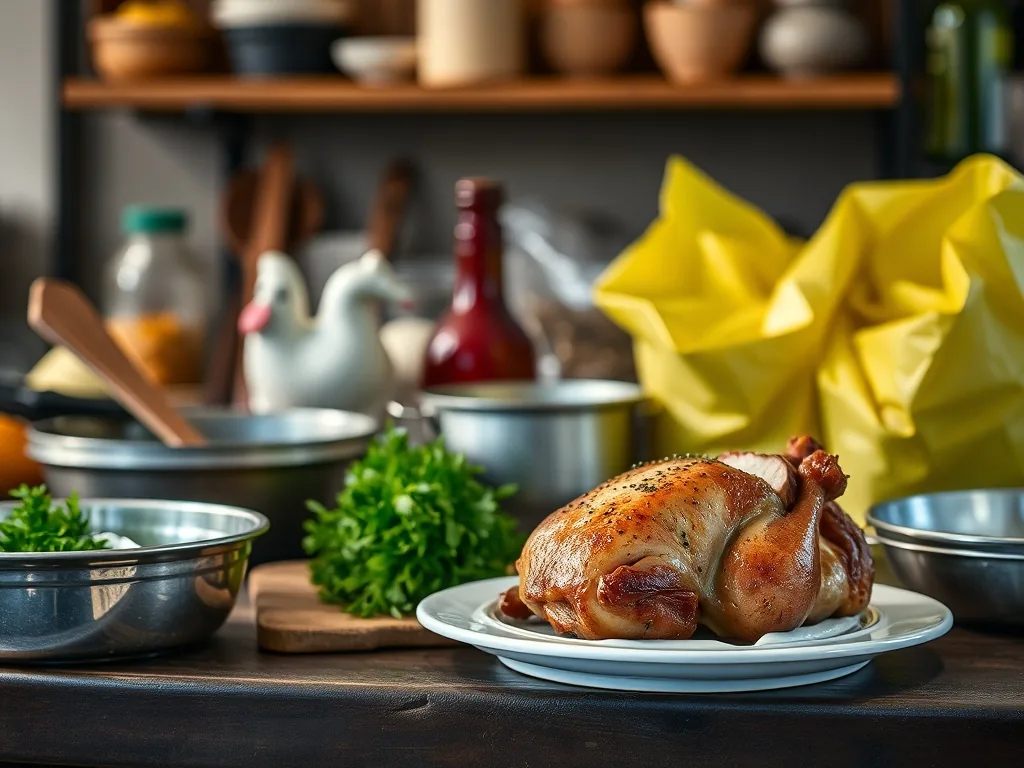 Ailes de poulet dorées et croustillantes servies dans un plat avec sauce buffalo et céleri