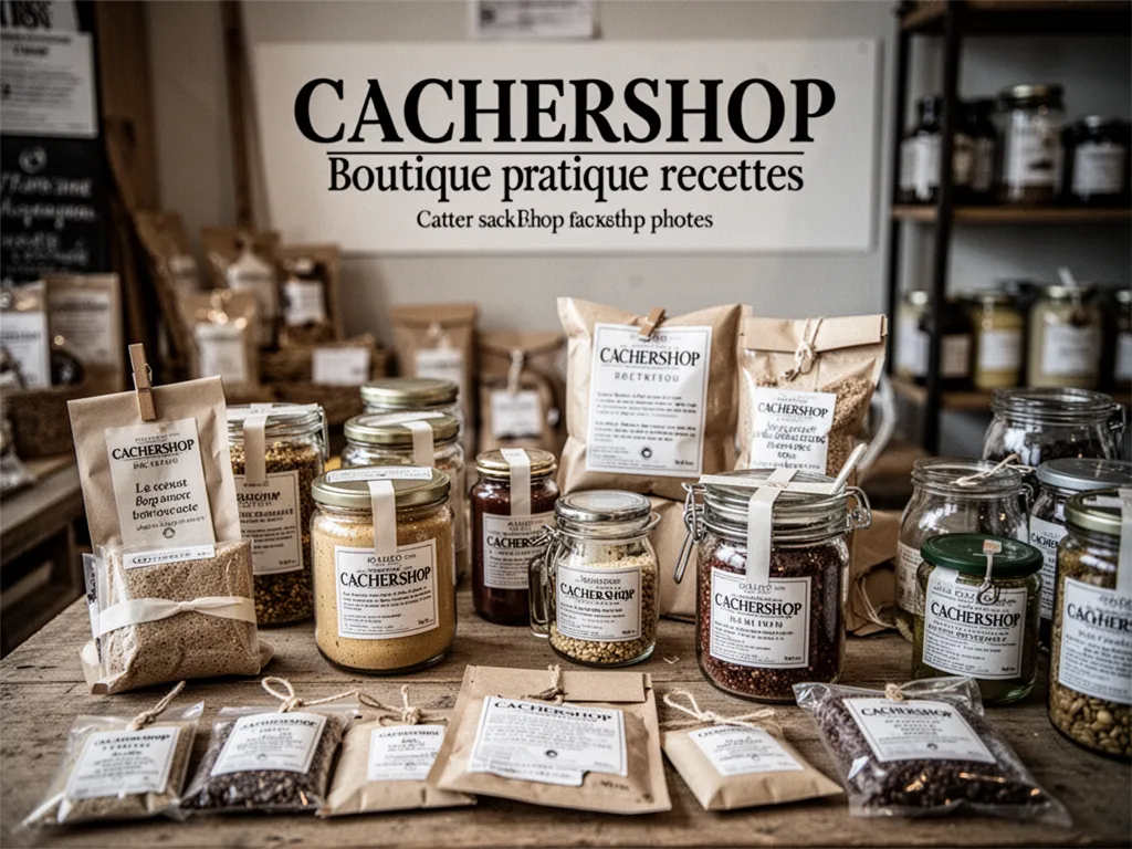 Étagères d'épicerie kasher avec bocaux et conserves, préparation de recettes sur une table